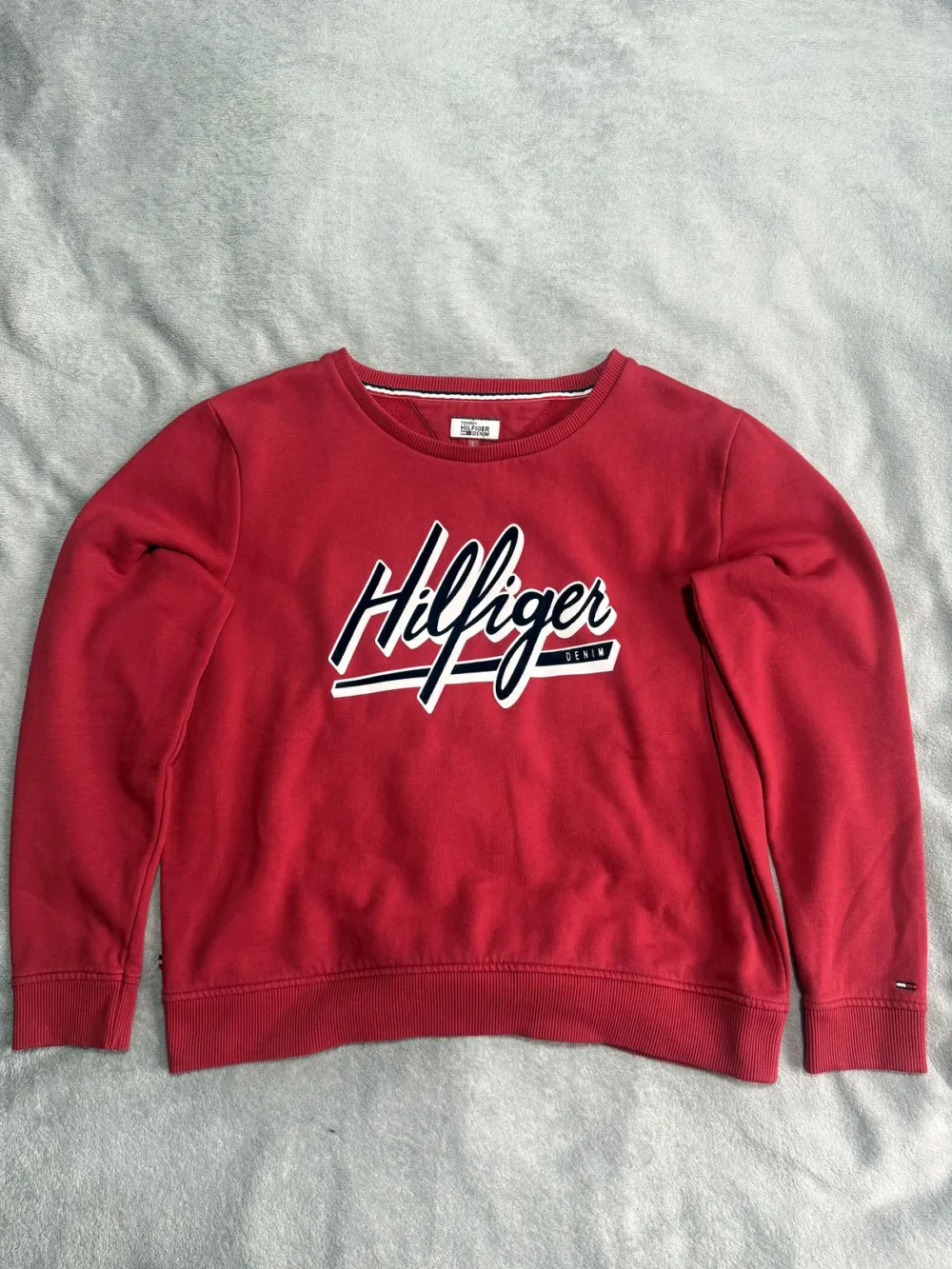 Bluza damska Hilfiger Denim czerwona