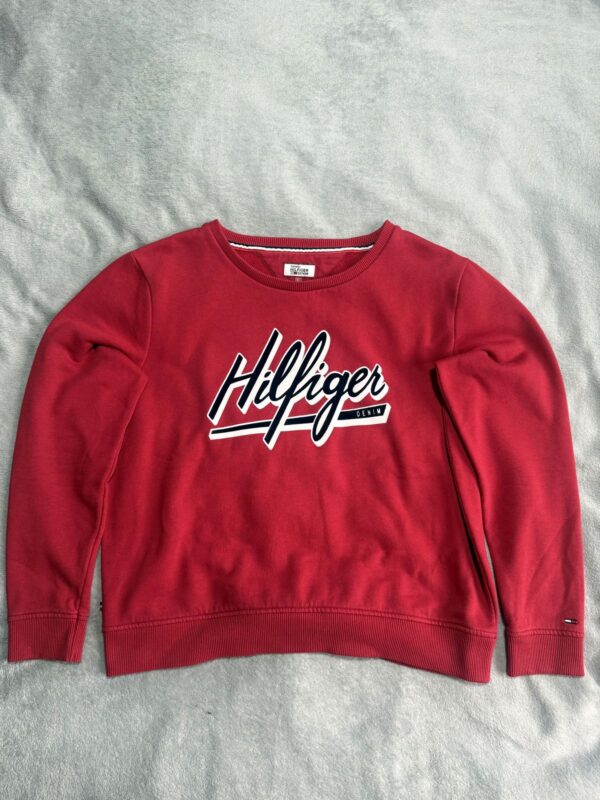 Bluza damska Hilfiger Denim czerwona