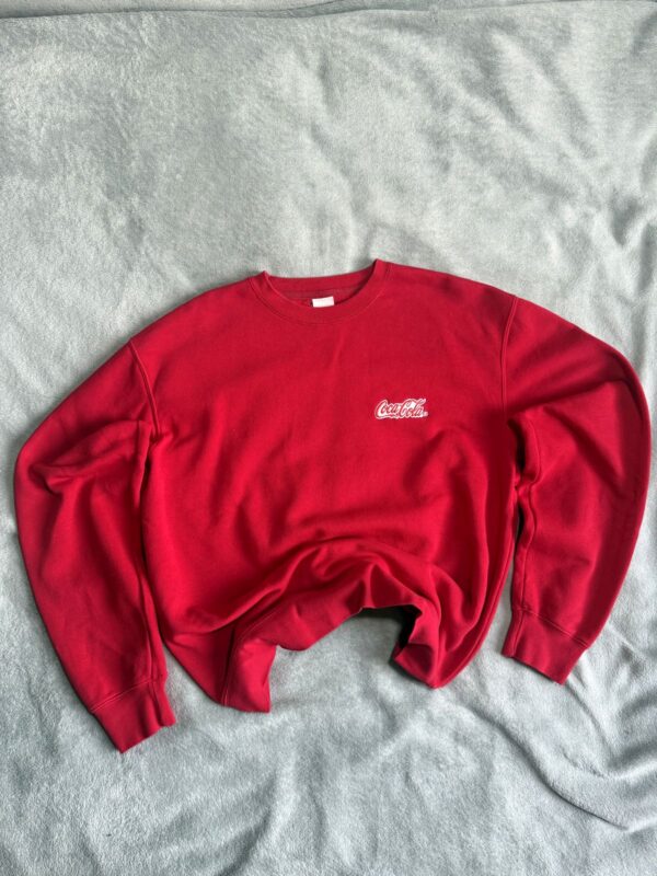 Bluza Russell Athletic x Coca-Cola czerwona