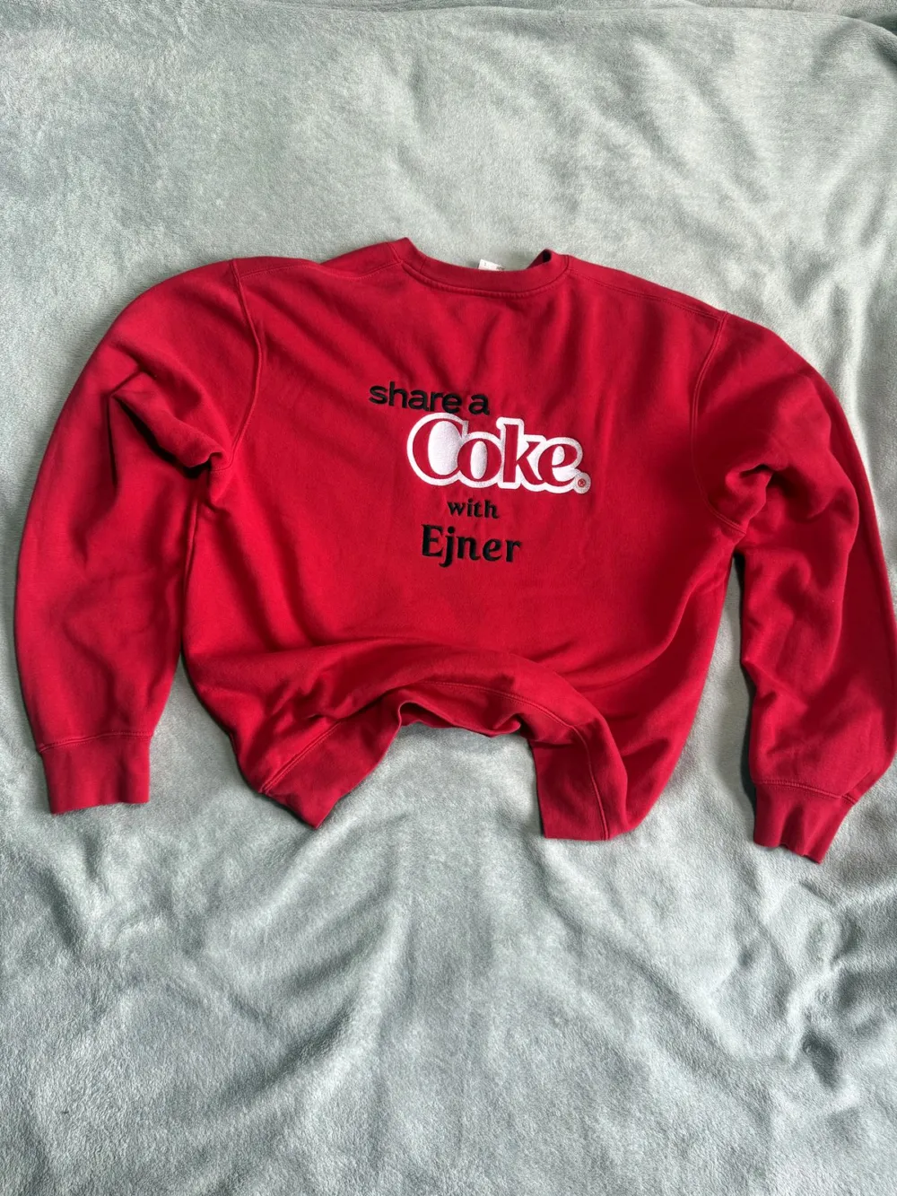Bluza Russell Athletic x Coca-Cola czerwona — zdjęcie 2