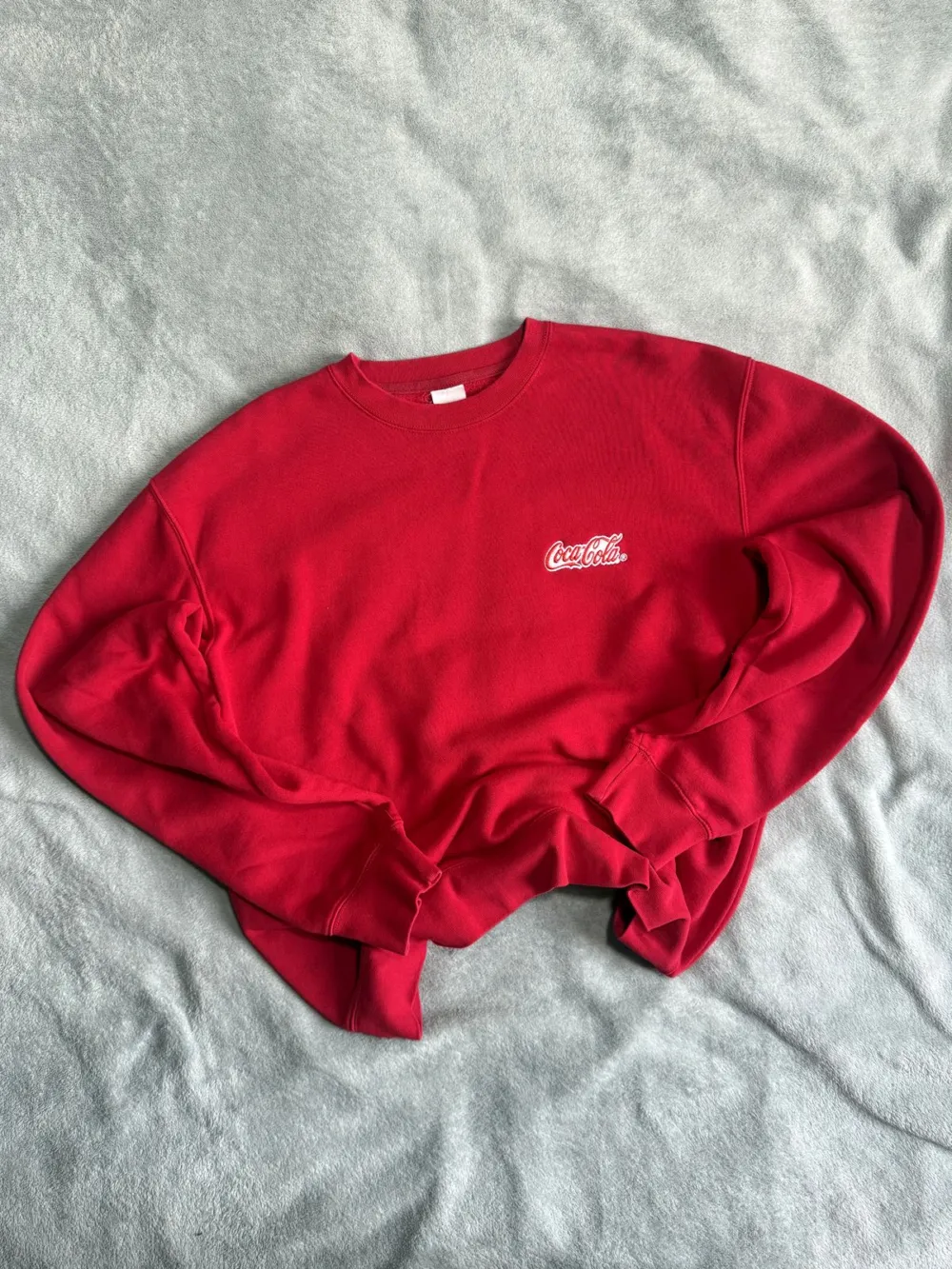 Bluza Russell Athletic x Coca-Cola czerwona — zdjęcie 3